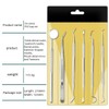 Dental Tools, Professional Teeth Cleaning Tools Dental Hygiene Tools Kit