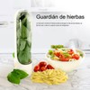 Herb Keeper, Contenedor de Almacenamiento de Hierbas de 9.8 Pulgadas