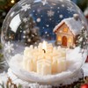 3D Snowflake Silicone Mold Christmas Candle Molds for Candle Making