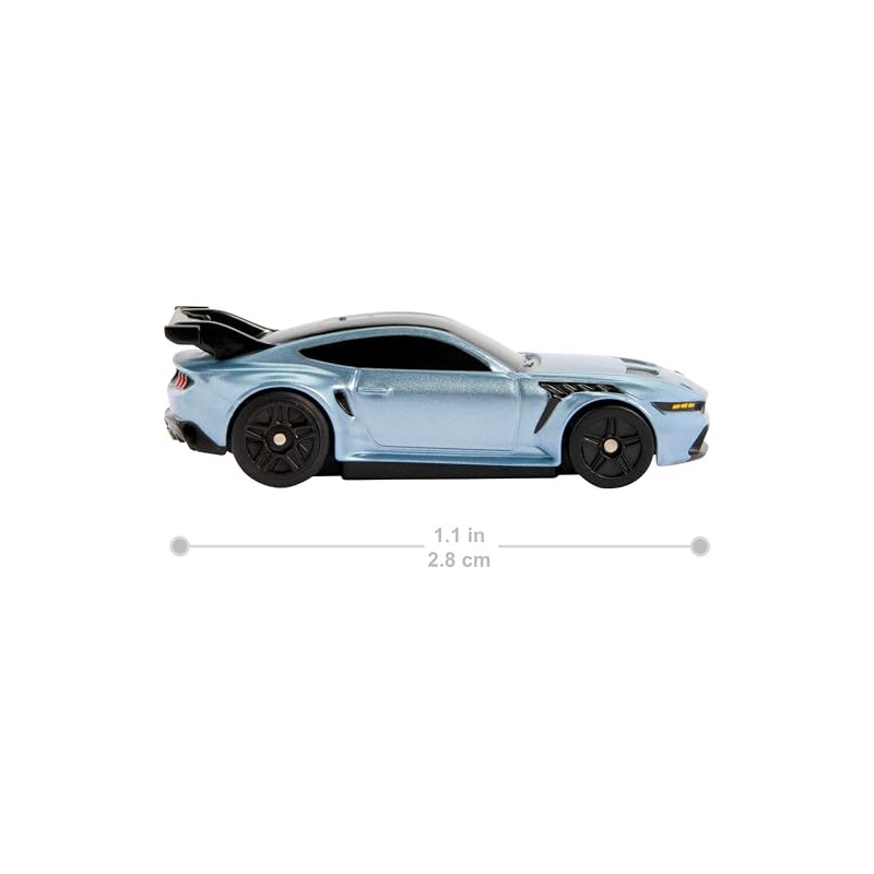 Hot Wheels RC Toy Car, Full-Function Remote-Control 1:64 Scale Ford