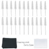 Hearing Aid Vent Earhook Tube Cleaning Brush Kit Tools Accessories