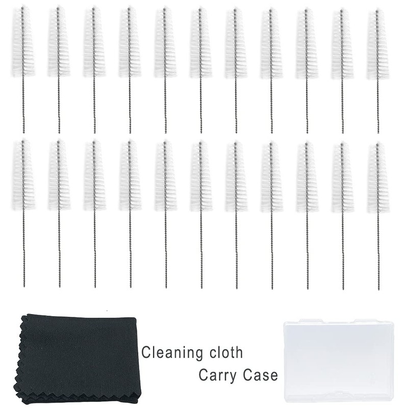 Hearing Aid Vent Earhook Tube Cleaning Brush Kit Tools Accessories
