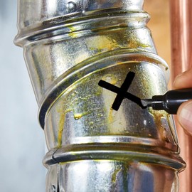 Sharpie 4 x Professional Technical Permanent Markers Round and Chisel Tips for the Most Difficult Surfaces