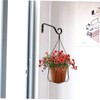 Parliky Metal Hook for Hanging Baskets Wall-Mounted Planter Bracket and
