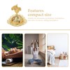 HOLIDYOYO Alloy Incense Burner Holder Retro Censer for Indoor Use