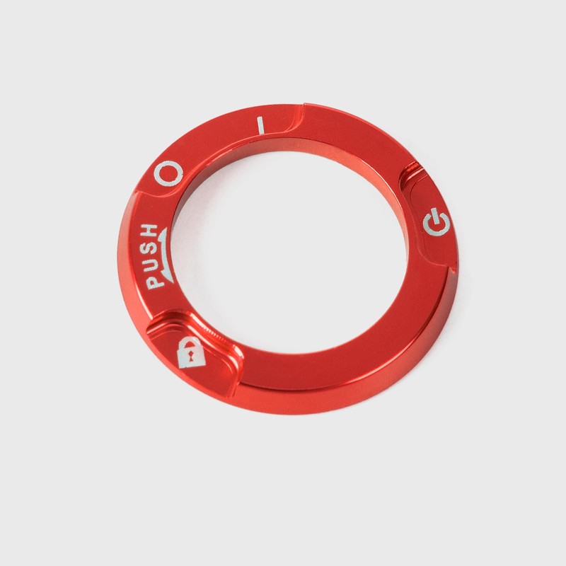 WOOGA Ignition Switch Decorative Ring Ignition Switch Ring Circle Keyhole