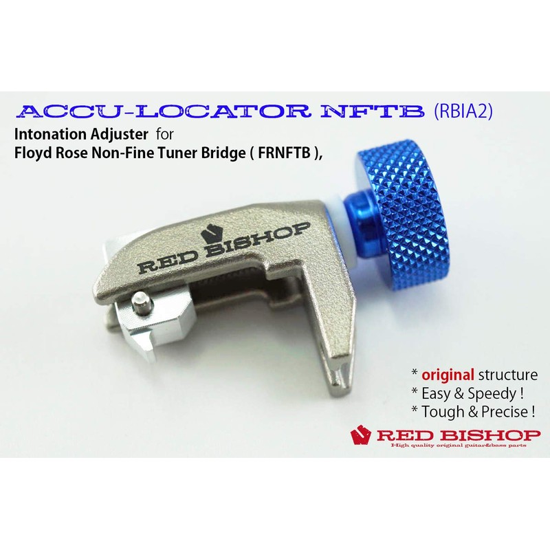 RED BISHOP ACCU-LOCATOR NFTB/Intonation Adjuster for Non-Fine Tuner Floyd Rose
