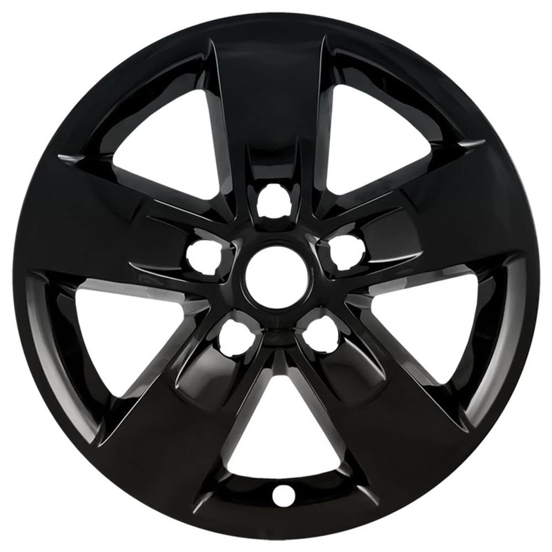 17" 4pc Gloss Black Wheel Skins (Set of 4) for