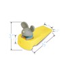 DomeStar Cute Mouse Stopper, Gray Mouse Door Stop Decorative Animal
