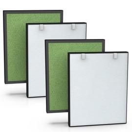 EzLfGre 2-Pack H13 HEPA Filter Replacement Fit for PURO XYGEN P500 Air Purifier, EzLfGre 4-in-1 Filter Fit for KVV Sdf 001 002 Air Purifier, EzLfGre Filter Fit for MOOKA Elechomes KJ203F Air Purifier