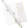 12 PCS Set Fondue Forks Stainless Steel Multi-Color Fruit Fork