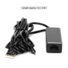 Qiilu Adaptador Ethernet a Firestick Adaptador de Red Aleación de