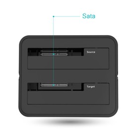 ha-dodoraibudokkingusute-syon USB 3.0 to SATA, Wavlink Dual Bay External ha-dodyisukudokkuohurainkuro-n Backup Function for 2.5/3.5/HDD SSD SATA & # x2160;/& # x2161;/& # x2162; Support 2 X 8 TB and UASP