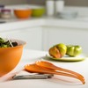 OMADA Sanaliving S2030 Salad Cutlery Pair Microban Antibacterial, Lime Green