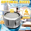 4Pcs Bathroom Faucet Aerator Replacement Set 15/16" 24mm, 2.2 GPM
