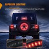 Nilight Spare Tire Brake Light Wheel Light 3rd Third Brake