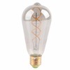 ST64 Light Bulb Vintage Dimmable 360lm Warm Light LED Filament
