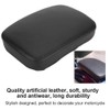 Motorcycle Suction Cup Seat Artificial Leather Suction Cup Rear Pillion