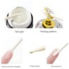 100-Count Double-Ended Nail Art Sticks - Natural Wood Cuticle Pusher