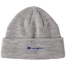 Champion Knit Beanie 492-0048 Japan 22.4 - 23.2 inches (57 - 59 cm) (One Size Fits All), gray
