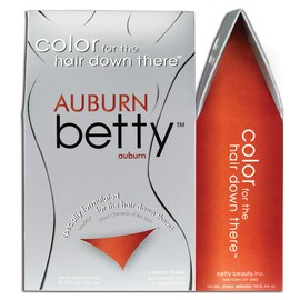 Auburn Betty - Hair Color for the Hair Down There Kit (4-Pack)