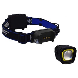 Police Security 98575 Removable Headlamp Head Light, Medium, Black, Blue
