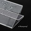 Fulmoon 24 Pcs Mini Acrylic Sign Holder, 3.5 x 2.5
