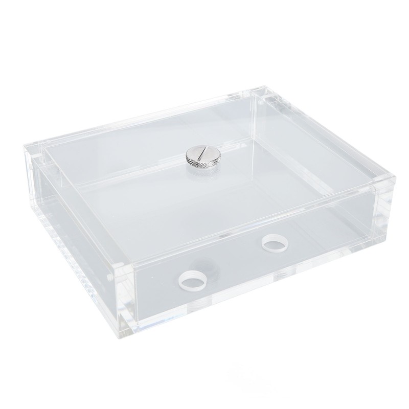Computer Water Cooling Reservoir Rectangle Transparent Acrylic PC Water Cooling