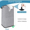 SNIGJAT Extra Large Laundry Hamper, 100 L Tall Laundry Basket