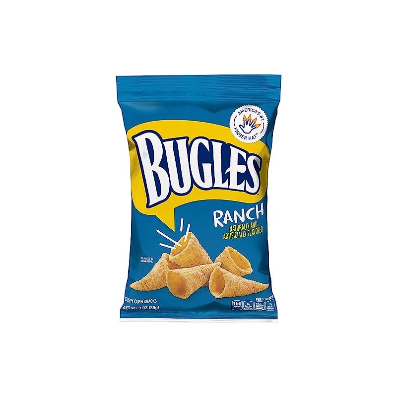 BUGLES RANCH NATURALLY FLAVORED 3 oz / 85 g (6