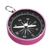 PATIKIL Pocket Compass, Survival Sports Navigation Compass with Key Ring