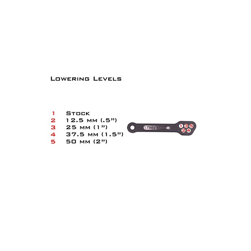 T-Rex Racing Multi-Level Lowering Link for Yamaha 2019-2024 Tenere 700