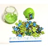 Honnendo Jigsaw Puzzle Dinosaur Capsule Case 60 Pieces (Green)