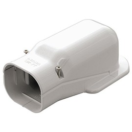 Inaba Denko SW-77-W Cosmetic Plumbing Cover, Wall Corner, For Wall Removal, White