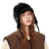 Croogo Pilot Cap with Earmuffs, Cold Protection, Mid-Winter, Russian Hat,