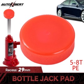 Autoxbert Bottle Jack5T Jacking Polyethylene Protection Pad 29mm Dia Blind Hole On Bottom