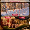 YEPVIE Solar Candy Cane Lights, 12PCS Waterproof Candy Cane Christmas