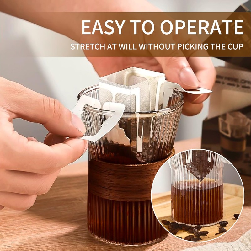 Drip Coffee Bag 200 Pieces with Hanging Ear Coffee Filter