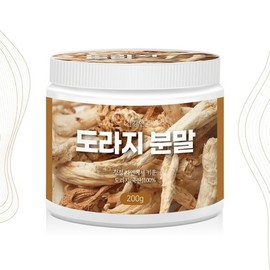 Gyeonggan Aen 국산 도라지 분말 가루 건강앤 200g Domestic Bellflower Powder Health & 200g