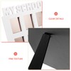 Alipis Year Photo Display Holder, White Pvc Frame, 11x9.8 Inches,