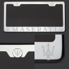 KA T304 Chrome Polished Maserati Laser Etched Engrave License Plate