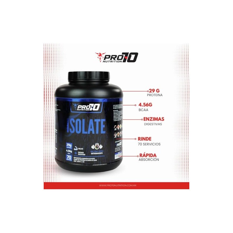 Pro Performance Nutrition Isolate Whey Protein Suplemento Nutricional Proteína Aislada