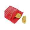 4 Pack Red Microwave Potato Bag Reusable Potato Pouch Cooker