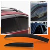 WGGDRAQQ 4Pcs Set Tape-On Rain Guards Window Visors for Hyundai