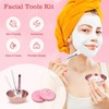 6 Pcs Face Mask Mixing Bowl Set - 1 Facial