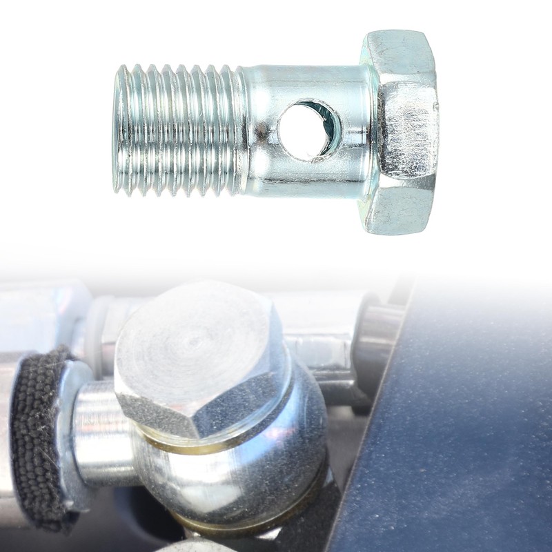 X AUTOHAUX 2 Set Universal Car Banjo Bolt Brake Fitting