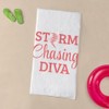 CafePress Storm Chasing Diva Storm Chaser Tornad 30"x60" Absorbent Cotton