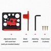 8 Pieces Dowel Maker Jig Kit with Carbide Inserts Imperial