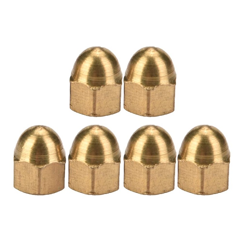 Brass Nuts, Cap Nuts Brass, M3- Brass Acorn Nut Kit