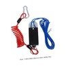 FUNOMOCYA Trailer Breakaway Switch 4ft Coiled Cable Electric Brake Controller